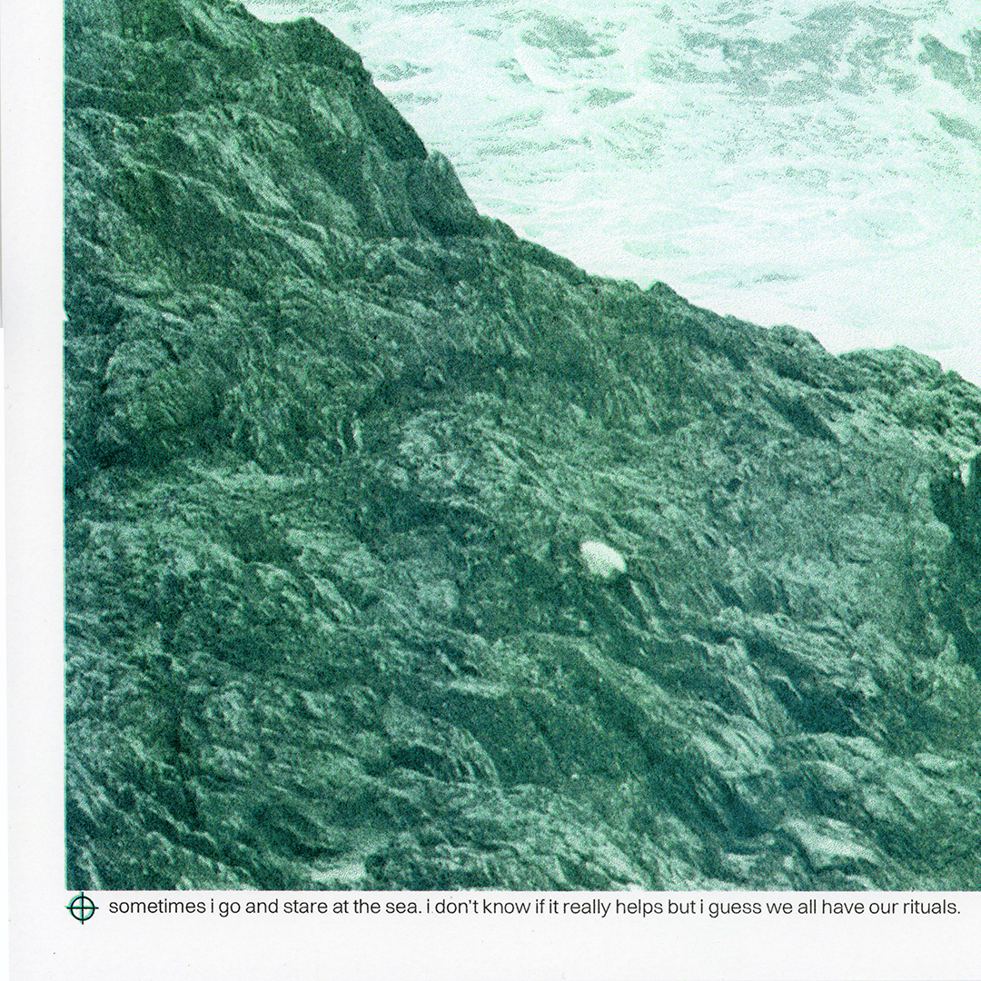 crop of risograph: sea crop of risograph: sea